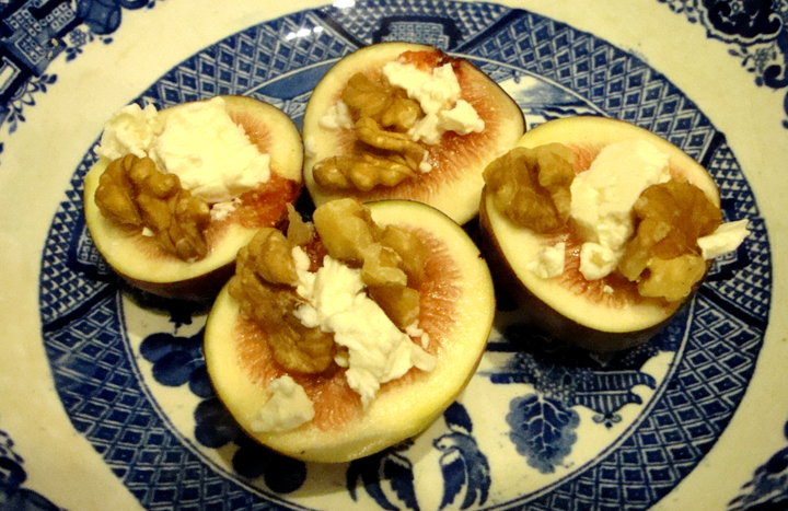 Feta Figs with Walnuts